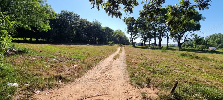 Este sería el predio de la mataderia municipal donde se proyecta construir el planta de tratamiento residuales.