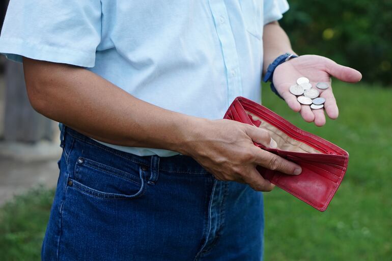 Muchas personas quedaron con las billeteras vacías por falta de pago del aguinaldo.