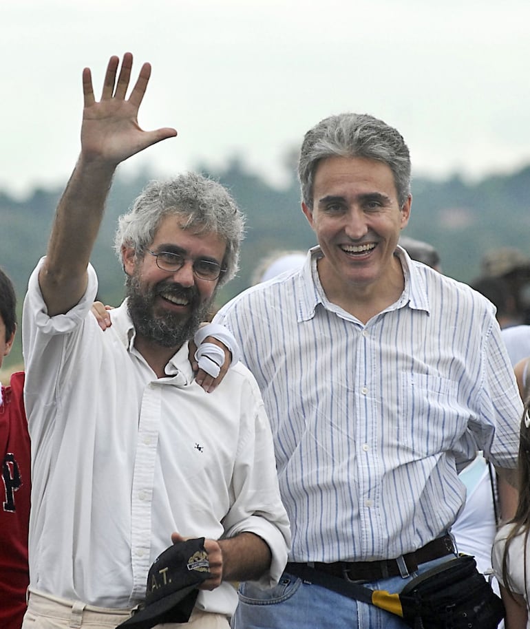 Fidel Zavala y su hermano, Diego Zavala. 