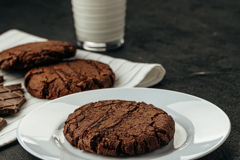 Galletitas de chocolate.