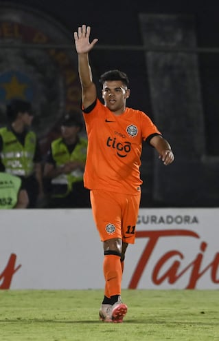 Rodney Iván Redes Cáceres (24 años) registra seis goles en 34 partidos con Olimpia, al que llegó en enero pasado.