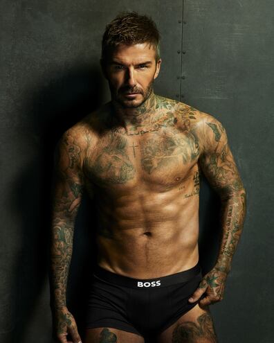 David Beckham es imagen de la nueva línea de ropa de interior de Boss.