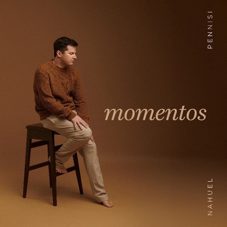 Portada de "Momentos", el nuevo álbum de Nahuel que ya está en las plataformas digitales.