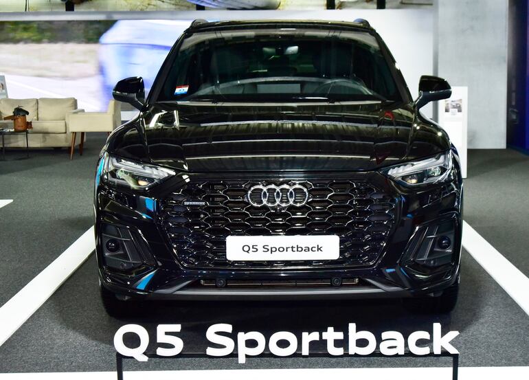 El Q5 Sportback de Audi se muestra imponente en la feria.