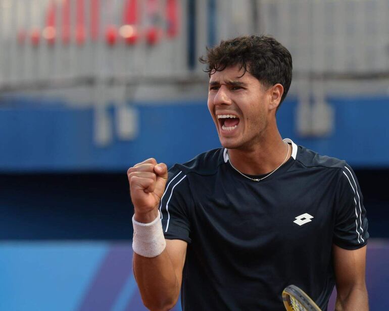 Adolfo Daniel Vallejo (19 años), primera raqueta nacional.