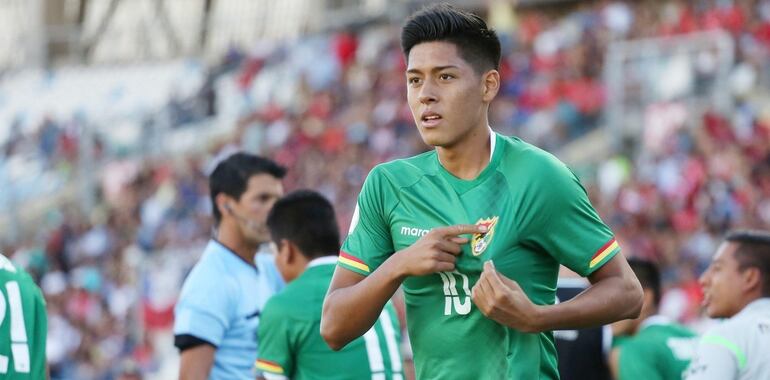 Ramiro Vaca Ponce, 25 años, talentoso centrocampista del Bolívar y de la selección boliviana.