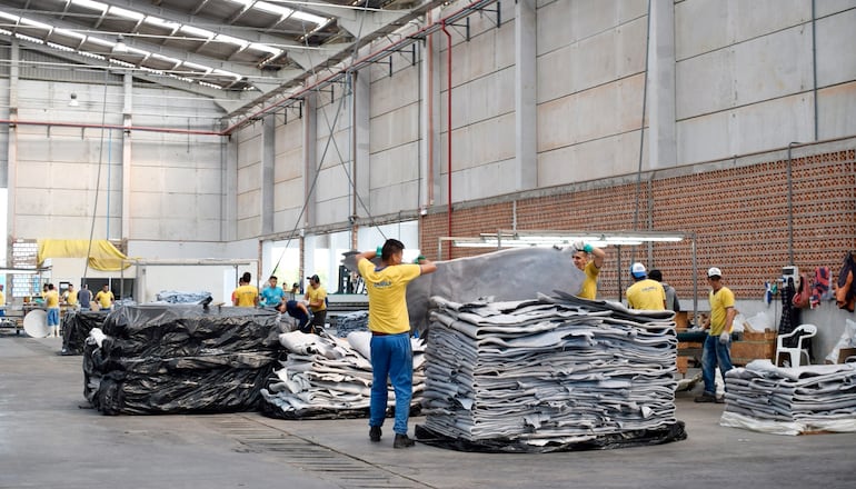 La empresa se dedica al procesamiento, limpieza y  curtido de cueros vacunos.