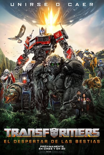 Transformers el despertar de las bestias película