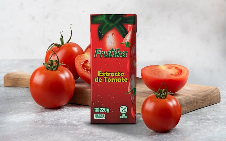 Productos tomatados de Frutika, una marca que se consolida año a año.