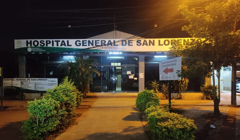 Fachada del Hospital General de San Lorenzo (Calle'i).