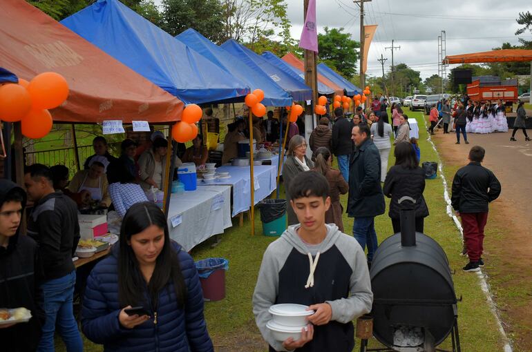 Vy'a guasu con festival artístico y gastronómico en Mauricio J. Troche.