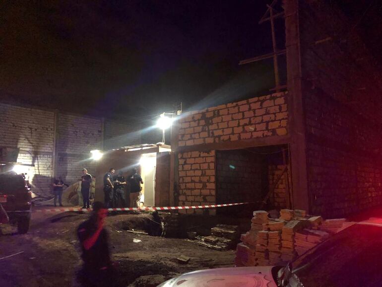 La tentativa de robo con resultado de muerte ocurrió en un local en construcción.