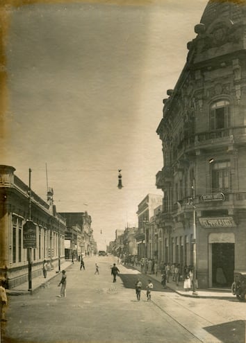 Asunción, 1926. Calle Palma (Biblioteca Nacional)