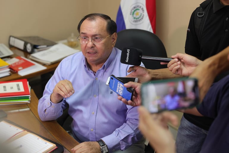 Ramón Retamozo (ANR), vicepresidente primero de la Cámara de Senadores.