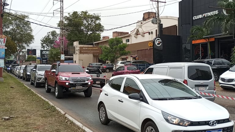 La avenida Mcal. López fue convertida en doble sentido debido a trabajos de la Essap.