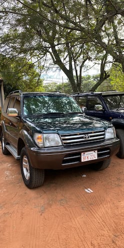 Un agente policial fue víctima del robo de esta camioneta en Capiatá.