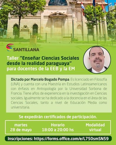 Taller "Enseñar Ciencias Sociales desde la realidad paraguaya"