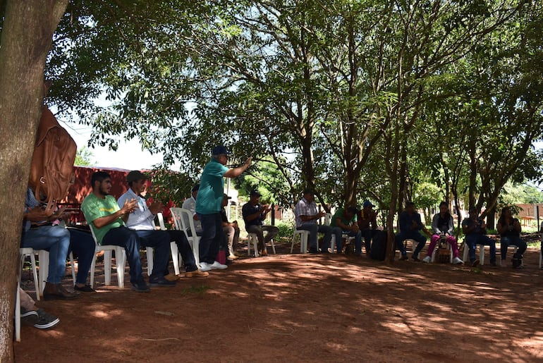 En la convocatoria desarrollada hoy en Guayaybí, del departamento de San Pedro, los oradores realizaron duros cuestionamientos a las autoridades nacionales