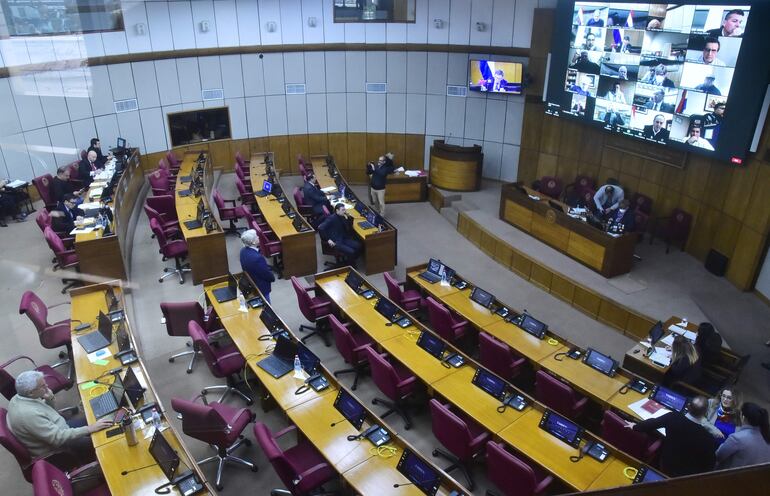 La Cámara de Senadores se reúne hoy de forma ordinaria.