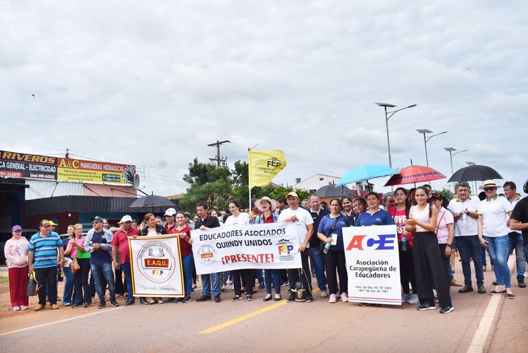 Educadores advierten que recrudecerán medidas si es que aprueban en senadores la creación de la Superintendencia de Pensiones y Jubilaciones del IPS.