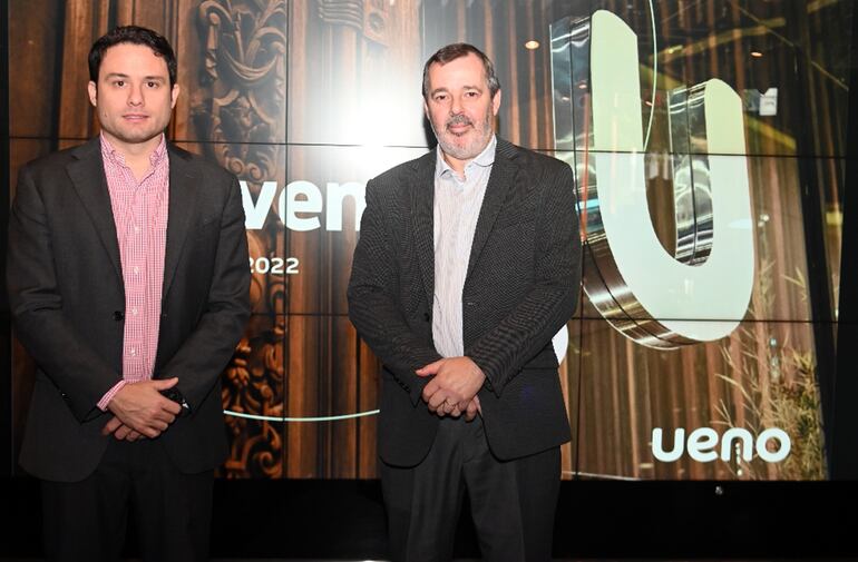 El vicepresidente primero, Juan Gustale, y el presidente de ueno, Carlos Carvallo, respectivamente, realizaron la presentación.