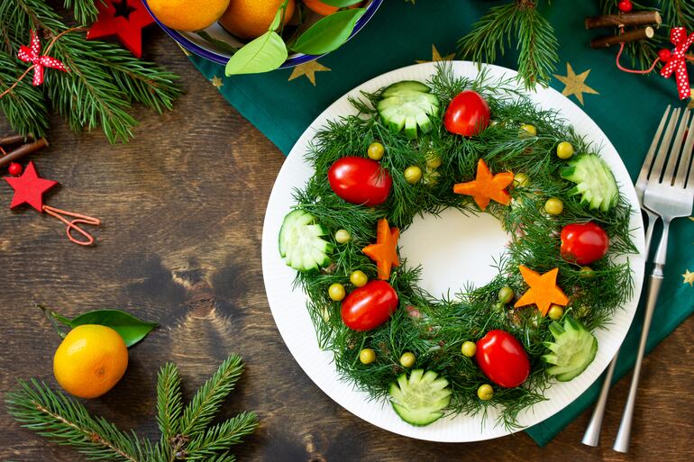 Mesa de Navidad.