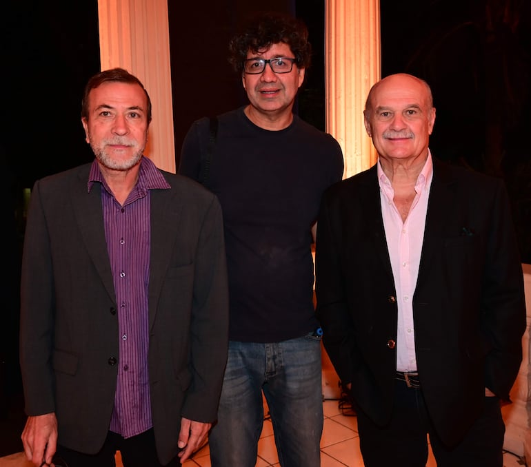 Fernando Amengual, David Ocampos y Roque Ardissone.