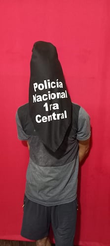 William Ortíz, detenido.