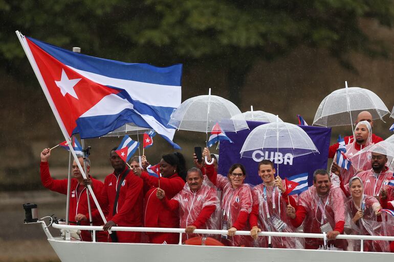 Equipo de Cuba en los Juegos Olímpicos.