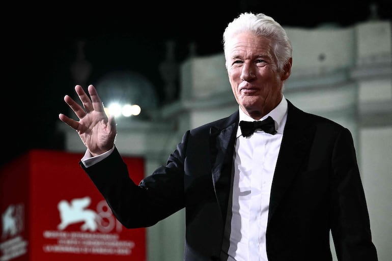 El icónico actor Richard Gere llegó a los 75 años de vida. (Marco BERTORELLO / AFP)