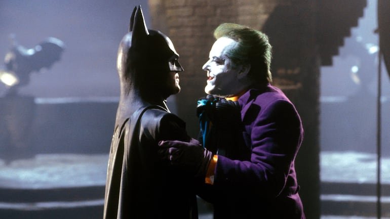 Batman película Michael Keaton Jack Nicholson