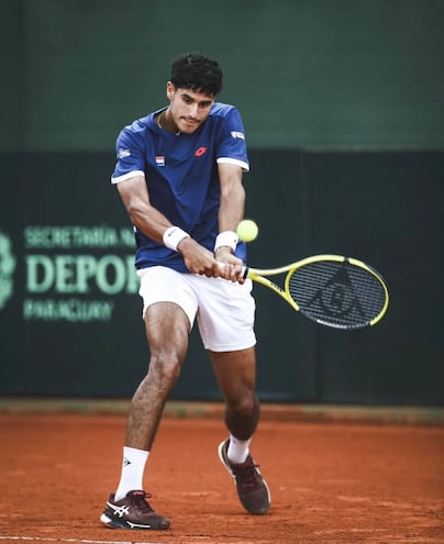 Daniel Vallejo está en cuartos de final en el ITF M25 de Portugal.