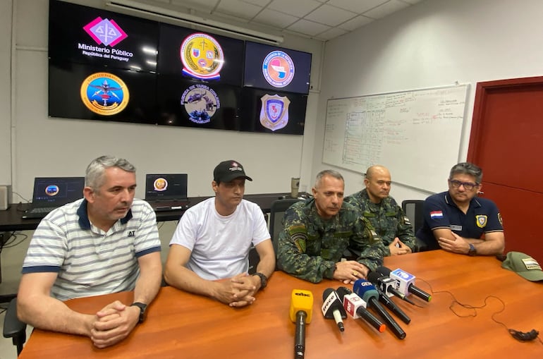 Conferencia de prensa brindada tras la detención de Lourdes Ramírez de Ramos, presunta integrante del EML.