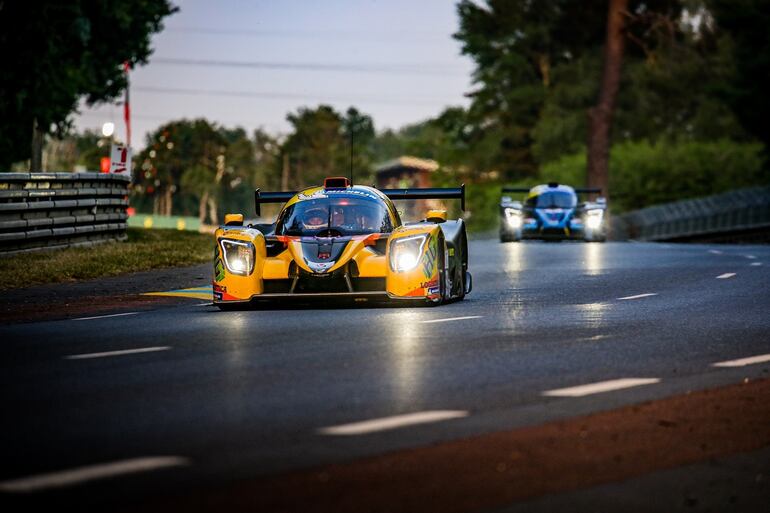 Óscar Bittar a bordo del Ligier JS P320 Nissan, buscará cruzar la meta hoy en la prueba francesa.