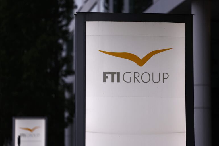 Logotipo de FTI Group.