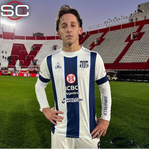 Matías Galarza, jugador paraguayo de Talleres de Córdoba. (Foto gentileza)