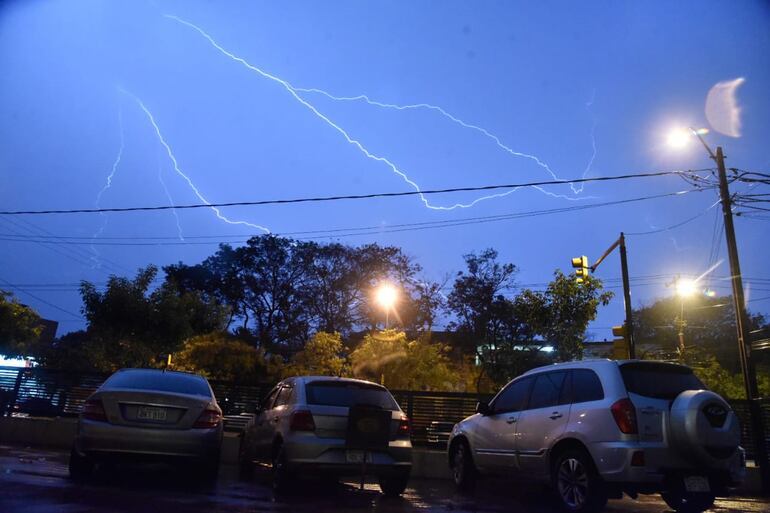 Para el final de la tarde se esperan lluvias y tormentas eléctricas.