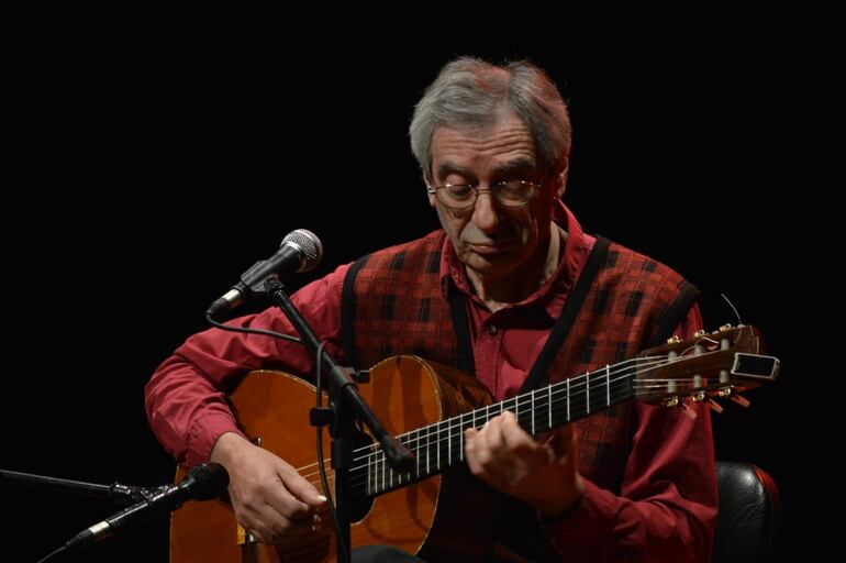 Juan Falú, guitarrista y compositor.