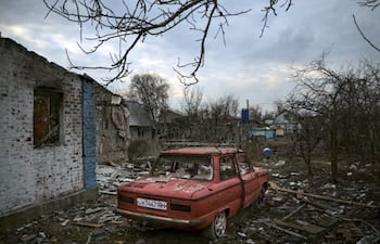 El Donbás, tierra de nadie (Fotografía de la serie “Donbass: No Man’s Land”, de Alfredo Bosco, 2017).