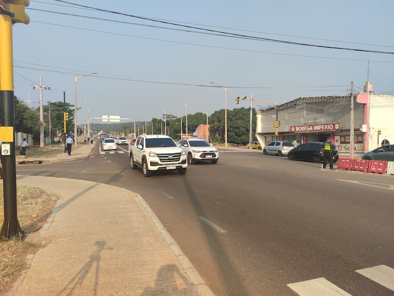 Operativo retorno en la zona de Ypacaraí.