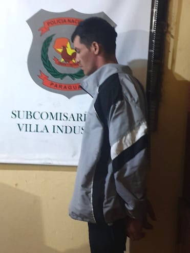 Santiago Alarcón Dos Santos (23), detenido como sospechoso.