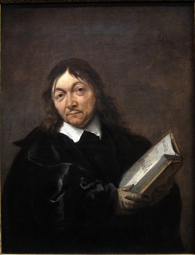 «Mundus est fabula» reza el libro que Descartes sostiene abierto en el inquietante retrato pintado por Jan Baptist Weenix en 1647...