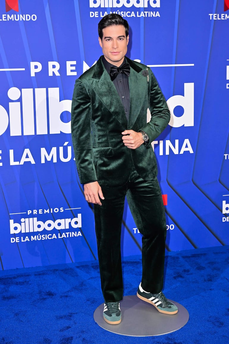 Danilo Carrera es uno de los presentadores de la gala de los Premios Billboard de la Música Latina. (Jason Koerner/Getty Images/AFP)
