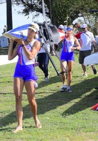 Nicole Martínez (20 años) y Alejandra Alonso (26) ganaron sus primeras pruebas en la International Rowing Regatta de Austria.