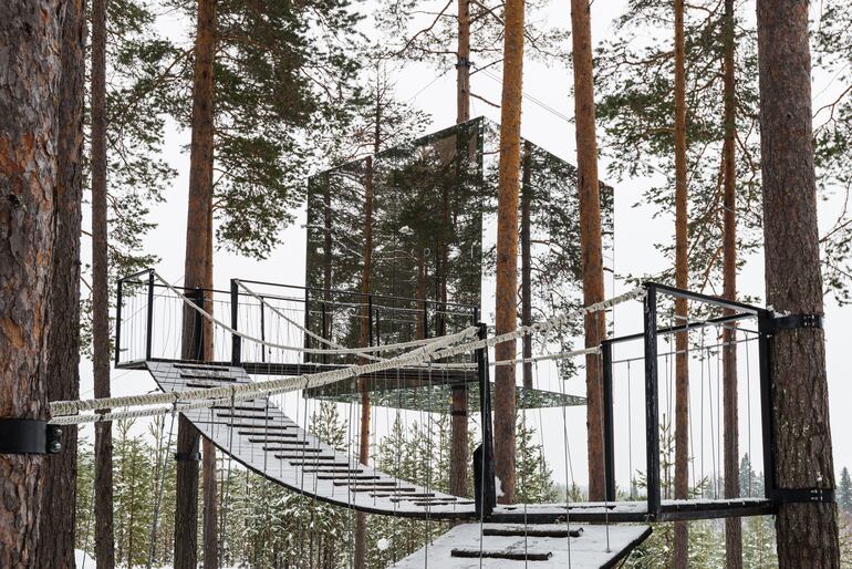 Treehotel, Suecia.