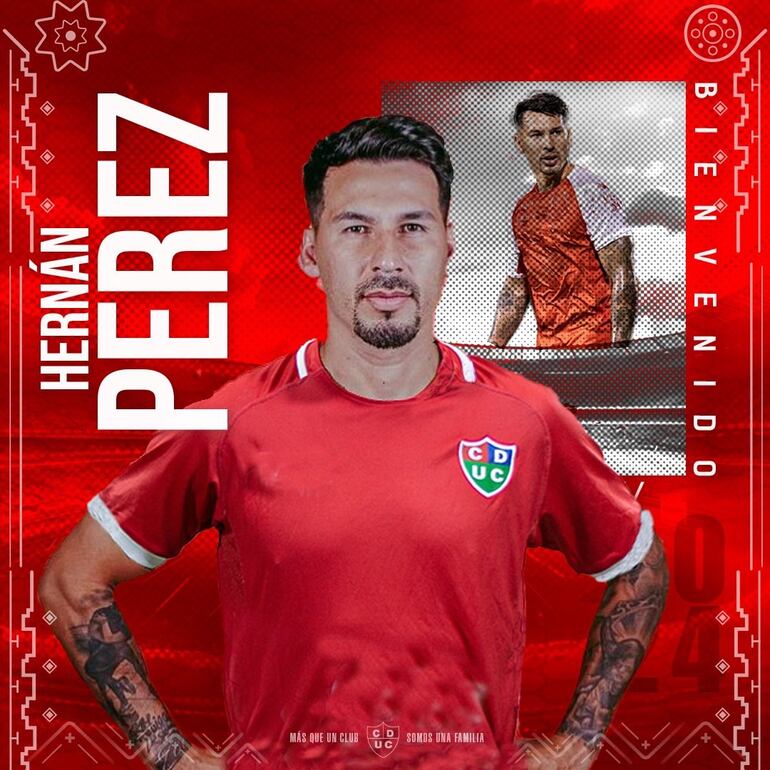 Hernán Pérez, nuevo jugador del Unión Comercio de Perú