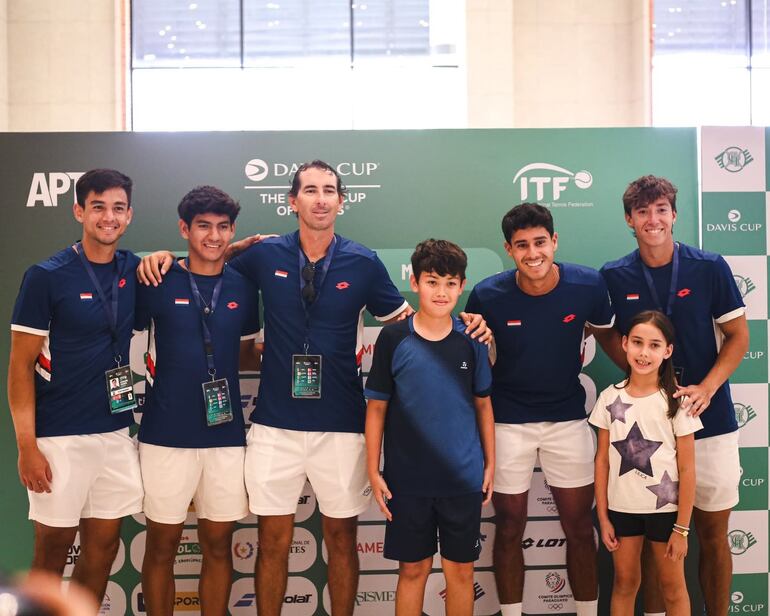 Alex Santino Núñez, Hernando Escurra, el capitán Paulo Carvallo, Dani López y Martín Vergara.