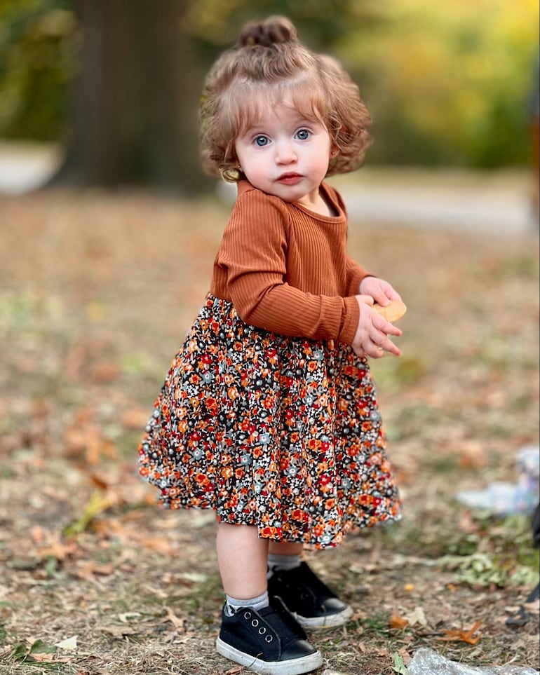 Carlota, la más pequeñita de la familia Báez-Conde, celebró su primer añito de vida. (Instagram/Florencia Conde)