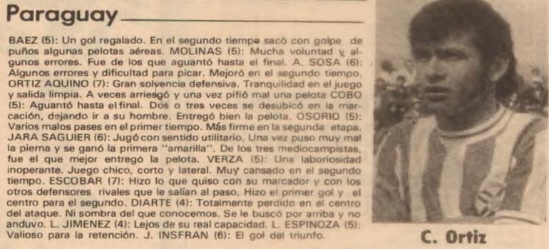 La única victoria de Paraguay en la altura sobre Bolivia por Eliminatorias Sudamericanas fue en 1973.