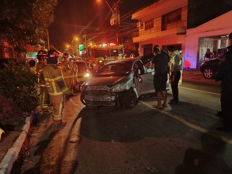 Accidente de hombre con supuesta epilepsia.